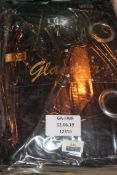 Bagged Pair of Glamour Luxury Velvet Touch 168 x 229cm Curtains (Public Viewing and Appraisals