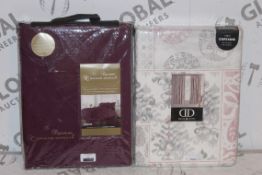 Lot to Contain 2 Bagged Brand New Assorted Items to Include a Gaveno Cavailia Superior Cotton Single