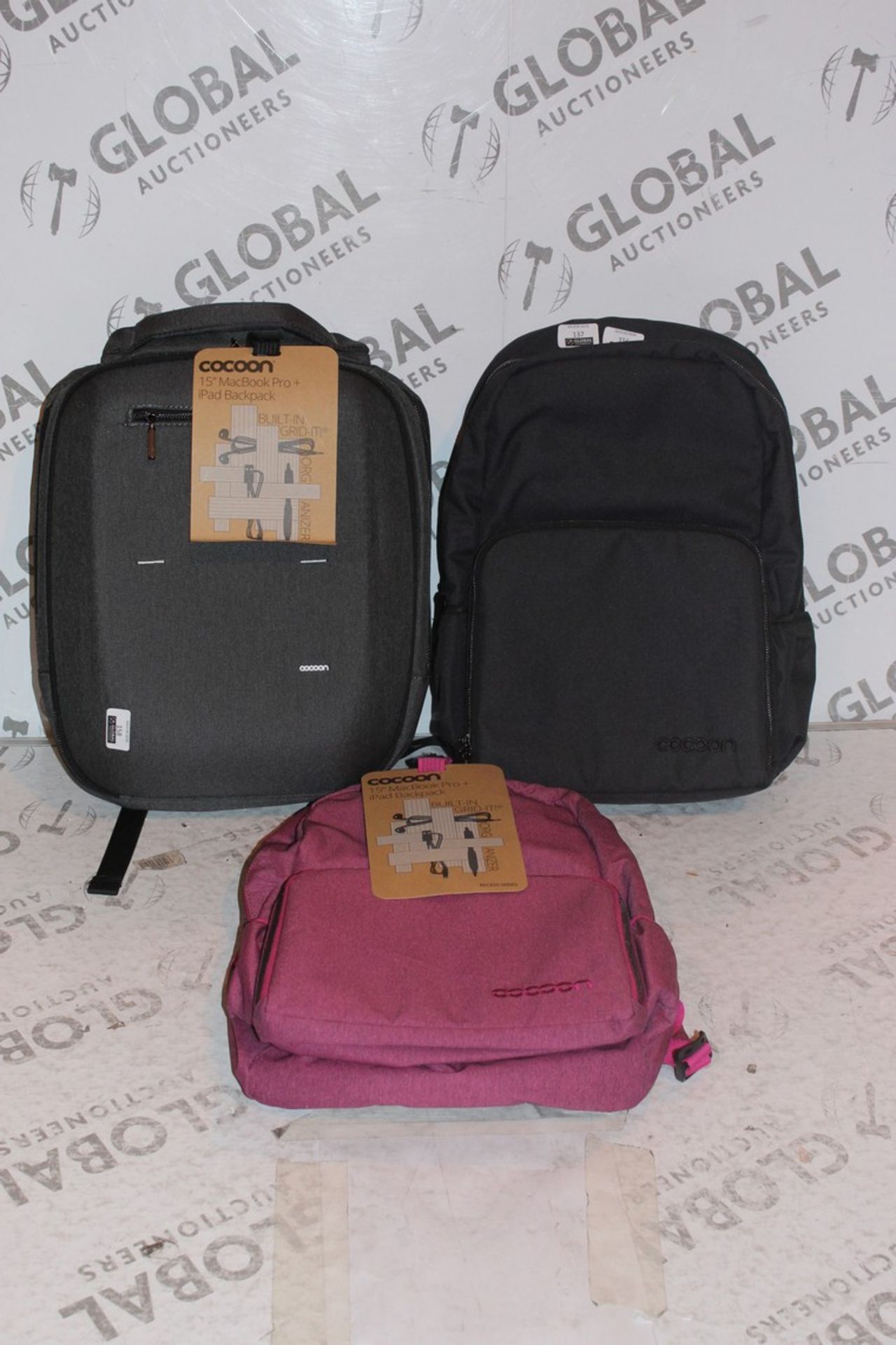 Lot to Contain 5 Assorted Brand New Cocoon Backpacks (As Seen On The Picture To Be Given Out By