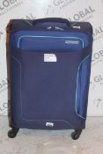 American Tourister Small Soft Shell 360 Wheel Spinner Suitcase RRP £269 (RET00770531) (Public