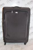 Soft Shell John Lewis and Partners Blue Designer Suitcase RRP £50 (Public Viewing and Appraisals