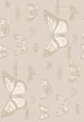 Brand New and Sealed Roll of Cole and Son Butterflies and Dragonflies Wallpaper RRP £85 (3023666) (