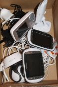 Lot to Contain 3 Assorted Motorola Baby Monitors (1 Incomplete) (Public Viewing and Appraisals