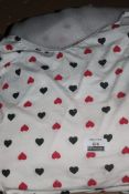 Lot to Contain 10 Assorted Plain Grey and Heart Print Pretty Secrets Ladies Night Tops Combined