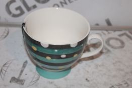 Boxed Set of 4 Kitchen Craft Polka Dot Mugs RRP £50 (12703) (Public Viewing and Appraisals