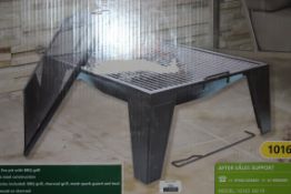 Boxed Gardenline Steel Firepit RRP £65 (Public Viewing and Appraisals Available)