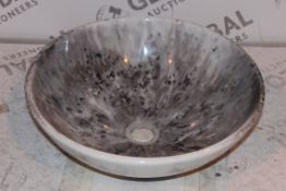 Gem Look Brighter Light Marble Effect Sink RRP £120 (14469) (Public Viewing and Appraisals