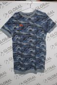 Box to Contain 24 Brand New Assorted Size Boy Meets Girl C&C Camo and Blue and Grey Over Sized T-