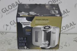 Boxed Tommee Tippee White Edition Closer to Nature Bottle Warming Station RRP £70 (RET00261113) (