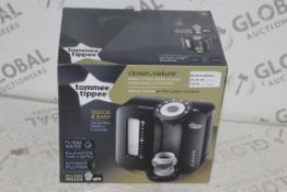 Boxed Tommee Tippee Black Edition Closer to Nature Bottle Warming Station RRP £70 (RET00779543) (