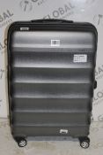 Boxed Antler Hard Shell 360 Wheel Medium Sized Suitcase RRP £180 (RET00251104) (Public Viewing and