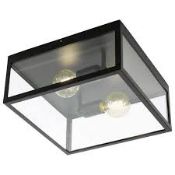 Boxed Eglo Charter House 2 Light Ceiling Lights RRP £55 Each (14970) (Public Viewing and