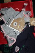 Assorted Brand New Christmas Items to Include Christmas Pet Jumpers and Christmas Door Mats and