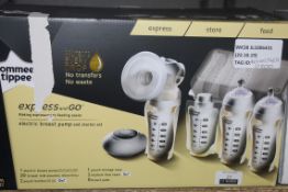 Boxed Tommee Tippee Express and Go Making Expressing to Feeding Easier Electric Breast Pump and