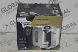 Boxed Tommee Tippee White Edition Closer to Nature Bottle Warming Station RRP £70 (3051350) (