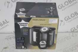 Boxed Tommee Tippee Closer to Nature Black Edition Perfect Preparation Bottle Warming Station RRP £