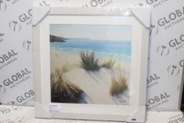 Through The Dunes By Artist Carol Atkinson Framed Wall Art Picture RRP £90 (3104538) (Public Viewing