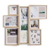 Boxed Umbra Edge 9 Slot Display Picture Frame RRP £50 (3170043) (Public Viewing and Appraisals