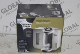 Boxed Tommee Tippee White Edition Closer to Nature Bottle Warming Station RRP £70 (RET00313566) (