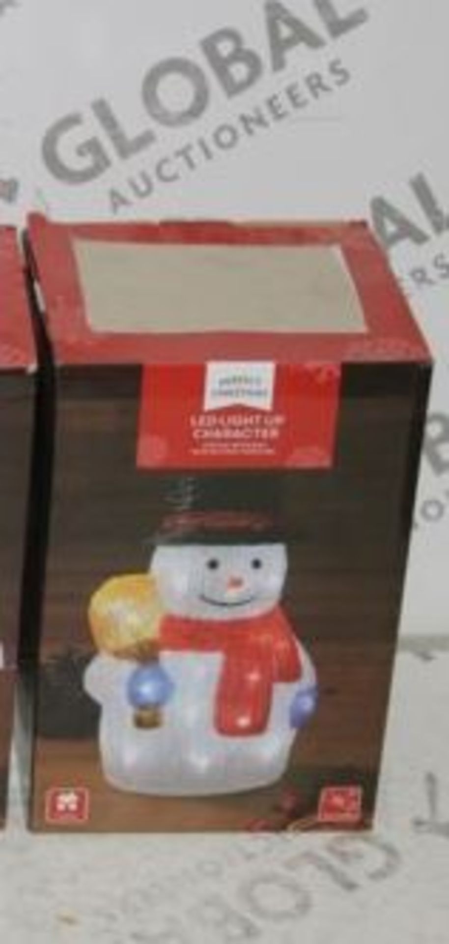 Lot to Contain 2 Christmas Light-Up Characters Combined RRP £90 (Public Viewing and Appraisals