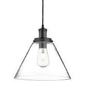 Boxed Searchlight 1 Light Pendant Light RRP £60 (15018) (Public Viewing and Appraisals Available)