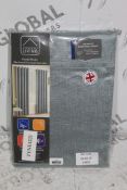 Brand New Enhanced Living Pairs of 46 x 72Inch Eyelet Headed Curtains RRP £25 Each (14895) (Public
