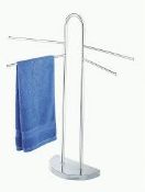 Boxed Assorted Bathroom Items To Include Wenko Towel Stands And Toilet Butlers RRP £35-45 Each (