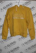 Box to Contain 24 Ijeans Original Denim Bright Yellow Hooded Jumpers Combined RRP £480