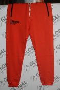 Box to Contain 12 Brand New Pairs of Ijeans Original Denim Bright Orange Lounging Trousers