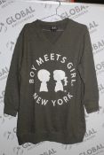 Box to Contain 10 Brand New Boy Meets Girl V-Front Jumpers Combined RRP £250