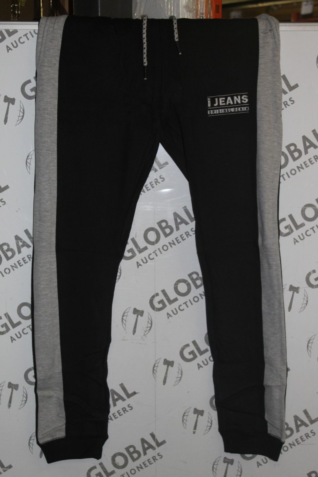 Box to Contain 20 Brand New Pairs of Black and Grey Ijeans Original Denim Lounging Trousers Combined