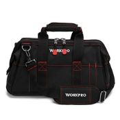 Lot to Contain 4 Workpro 16" Wide Mouth Tool Bags Combined RRP £92 (W081022A)(Comes in 2 Boxes)