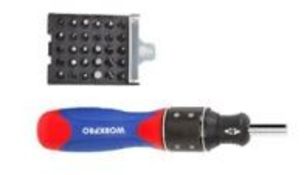 Lot to Contain 2 Workpro Dual Ratchet Screwdriver Set Combined RRP £40 (W000831)