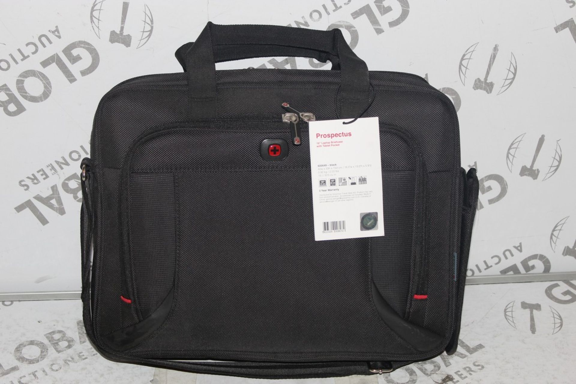 Wenga Laptop Bag in Black RRP £50