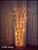 Lot to Contain 9 Boxed LED Christmas Twig Lights Combined RRP £80 (Public Viewing and Appraisals