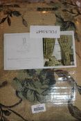 Bagged Brand New Pair of Paoletti 229 x 229cm Ready Made Pencil Pleat Curtains RRP £75 (Public