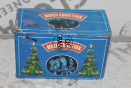 Box to Contain Approx. 60 Brand New Rovtop 6m Multi Function Christmas Decoration Lights RRP £200