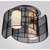 Boxed Homcom Ceiling Light Pendant RRP £110 (15334) (Public Viewing and Appraisals Available)
