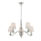 Endon Astarie 5 Arm Pendant RRP £200 (15155) (Public Viewing and Appraisals Available)