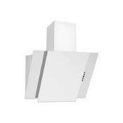 Boxed White Gloss Designer Cooker Hood (Public Viewing and Appraisals Available)