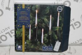 Lot to Contain 4 Boxed Perfect Christmas Remote Control Candle Lights Combined RRP £80 (Public