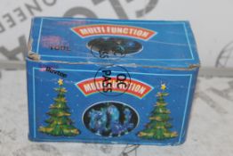 Box to Contain Approx. 60 Brand New Rovtop 6m Multi Function Christmas Decoration Lights RRP £200