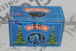 Box to Contain Approx. 60 Brand New Rovtop 6m Multi Function Christmas Decoration Lights RRP £200