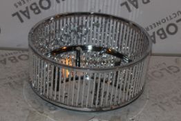 Boxed Maris 4 Light Crystal Chandelier RRP £70 (15334) (Public Viewing and Appraisals Available)