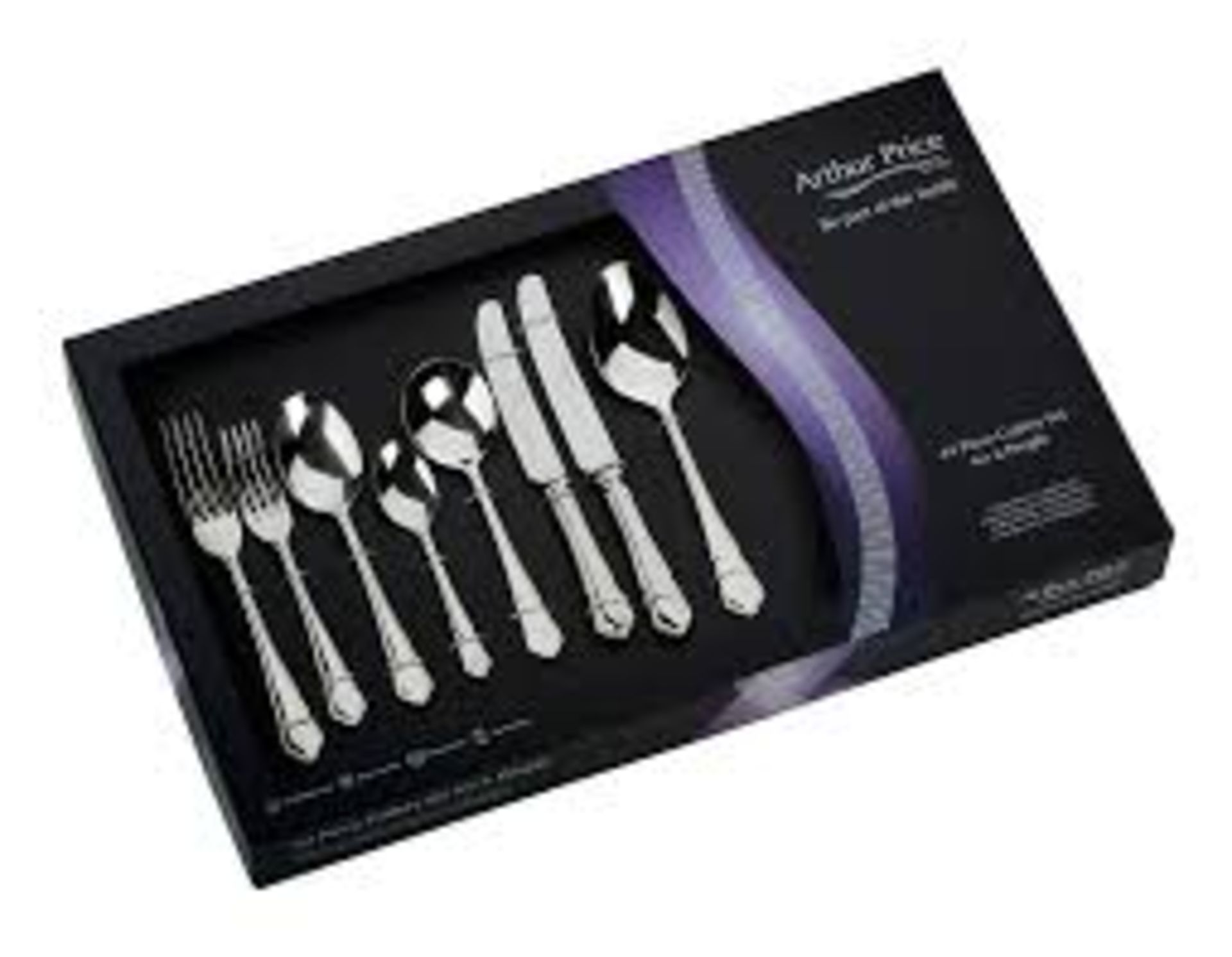 Boxed Arthur Price 44 Piece Cutlery Set RRP £140 (14734) (Public Viewing and Appraisals Available)