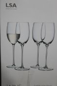Boxed Set of LSA International Wine Glasses RRP £55 (3146301) (Public Viewing and Appraisals