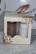 Boxed Brand New The Grace Cole Gifting Collection Warm Vanilla Body Wash and Body Cream Gift Set RRP