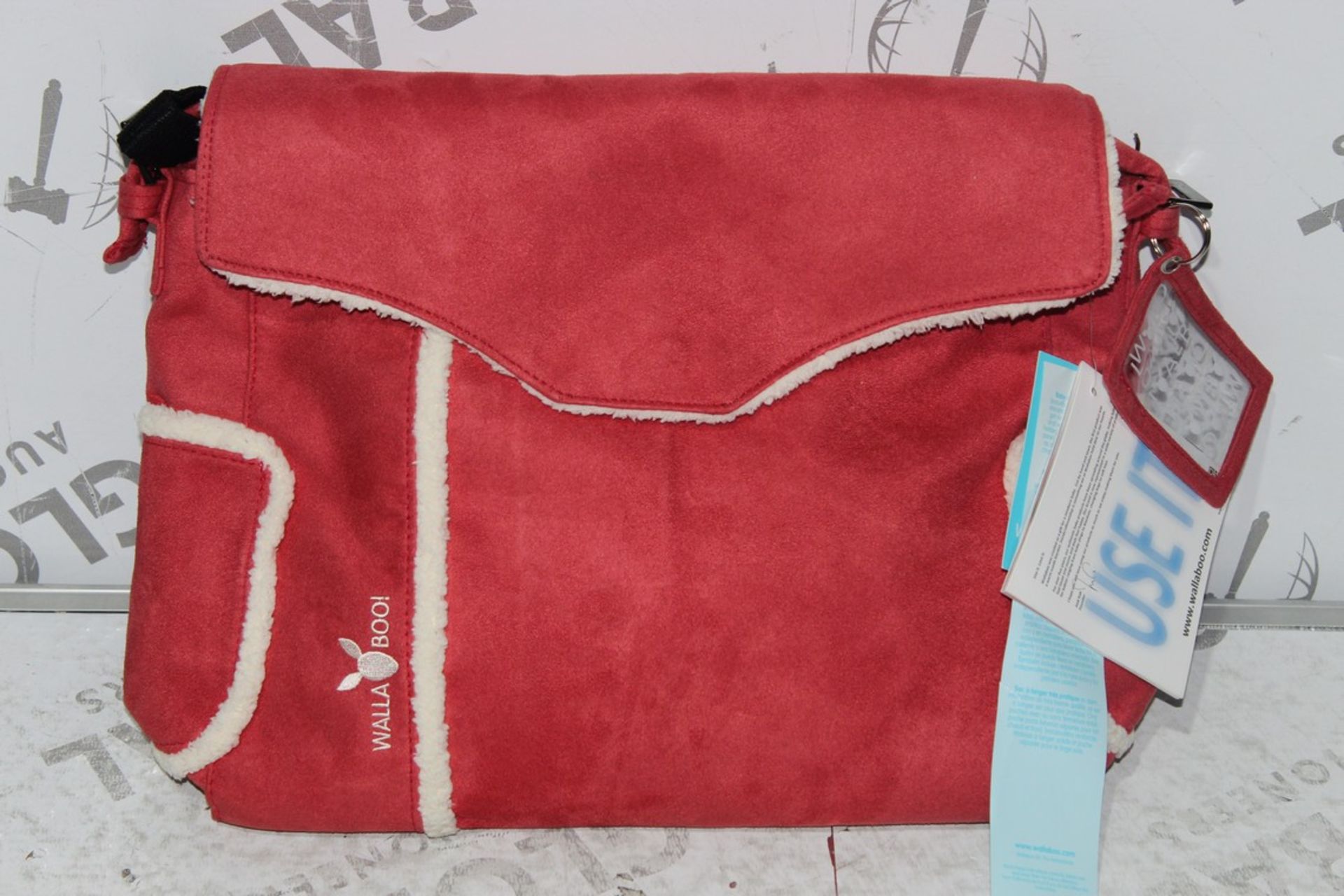 Walaboo Red Baby Changing Bags RRP £35 Each