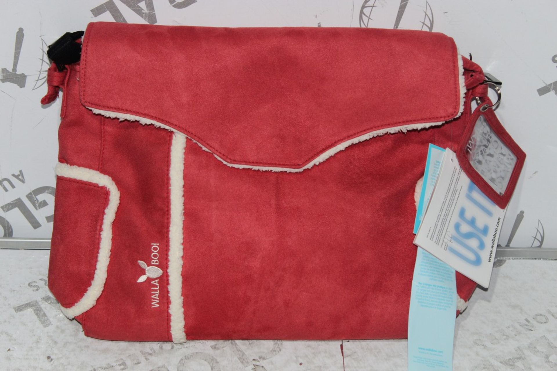 Walaboo Red Baby Changing Bags RRP £35 Each