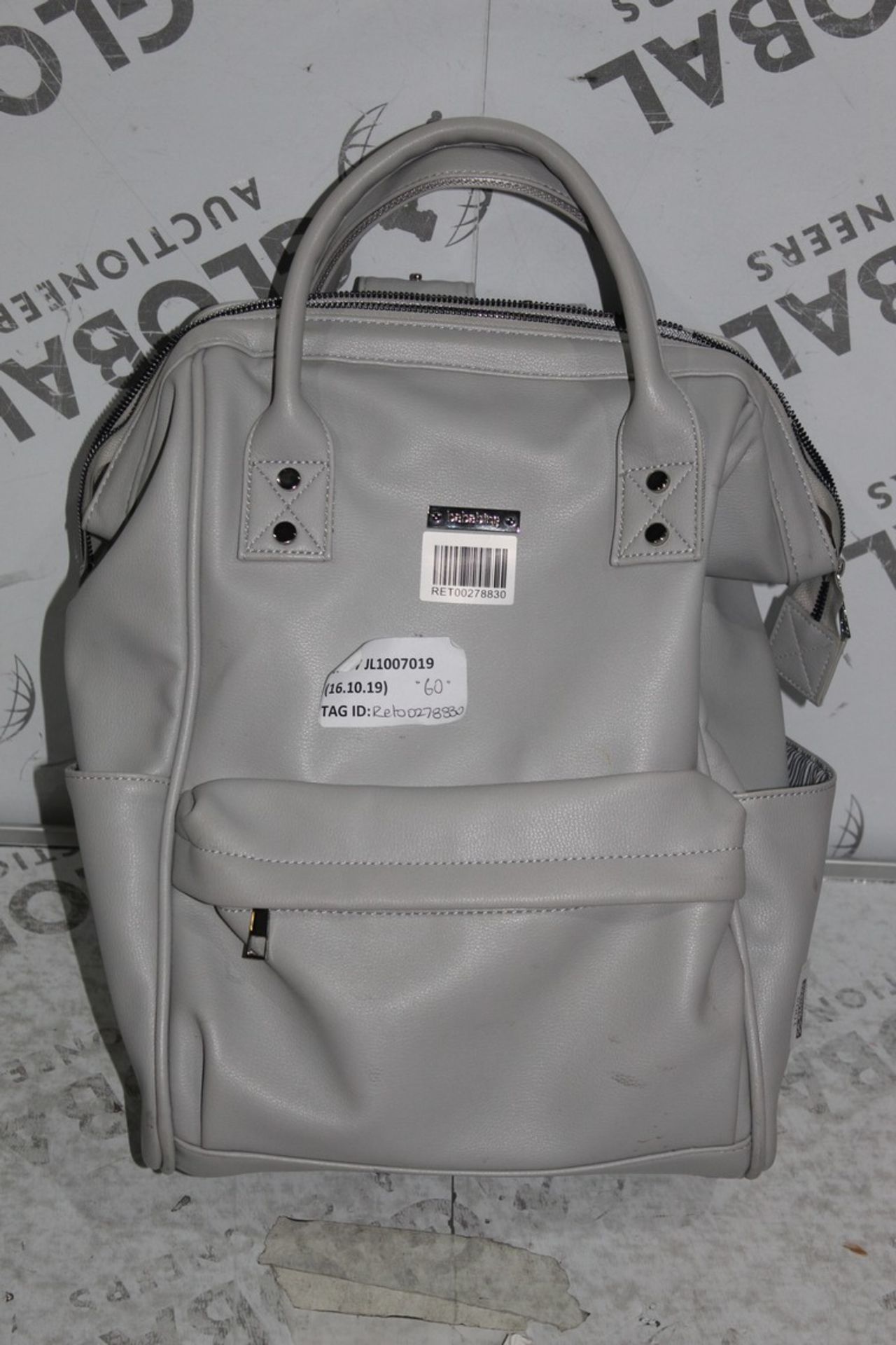 BaBaBing Children's Nursery Changing Bag RRP £60 (RET00278830) (Public Viewing and Appraisals